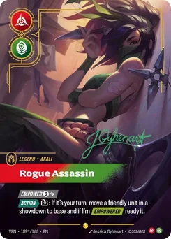 Akali, Rogue Assassin — Signature Foil