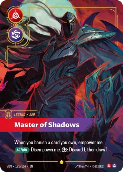 Zed, Master of Shadows — Overnumbered Foil