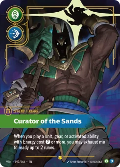 Nasus, Curator of the Sands — Overnumbered Foil