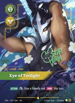Shen, Eye of Twilight — Signature Foil