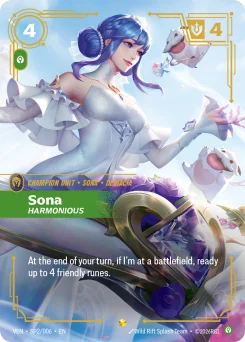 Sona, Harmonious — Foil