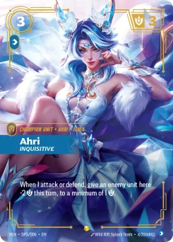Ahri, Inquisitive — Foil