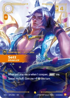 Sett, Brawler — Foil