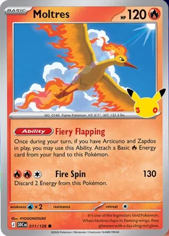 Moltres — Holofoil