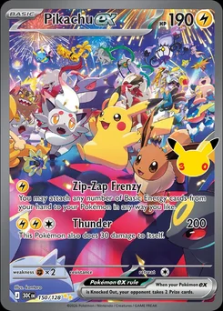 Pikachu ex — Holofoil