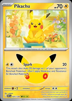 Pikachu — Holofoil