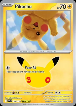 Pikachu — Holofoil