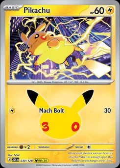 Pikachu — Holofoil