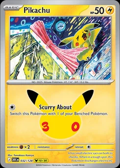 Pikachu — Holofoil