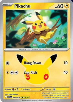Pikachu — Holofoil