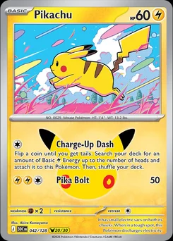 Pikachu — Holofoil
