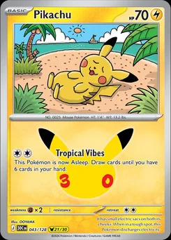 Pikachu — Holofoil