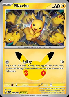 Pikachu — Holofoil
