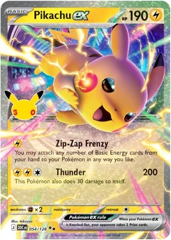 Pikachu ex — Holofoil