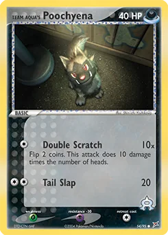 Team Aqua's Poochyena