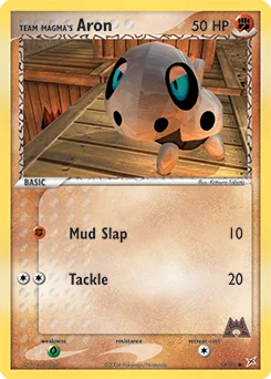 Team Magma's Aron