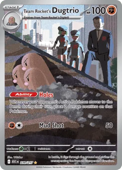 Team Rocket's Dugtrio