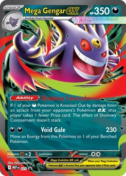 Mega Gengar ex — Holofoil