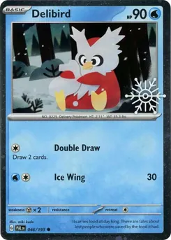 Delibird — Snowflake Stamp