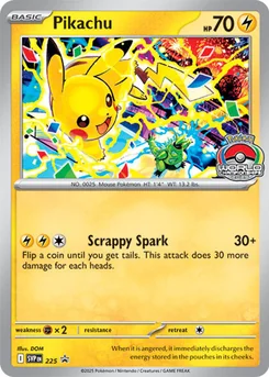 Pikachu — Winner Stamp