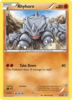 Rhyhorn — Normal