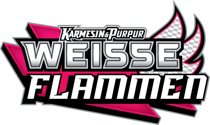 Weiße Flammen set logo