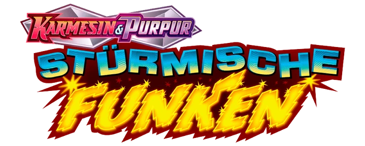 Stürmische Funken set logo