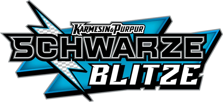 Schwarze Blitze set logo