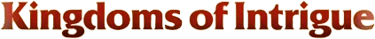 Kingdoms of Intrigue set logo