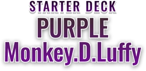 Starter Deck 18: PURPLE Monkey.D.Luffy set logo