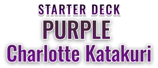 Starter Deck 34: PURPLE Charlotte Katakuri set logo